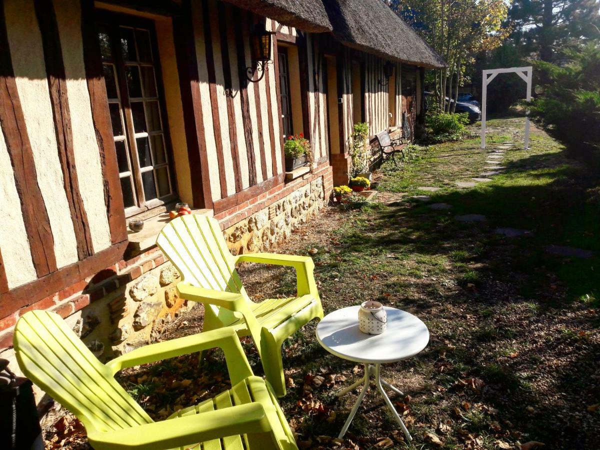 Вилла La Chaumiere Des Deux Amants Vatteville Экстерьер фото